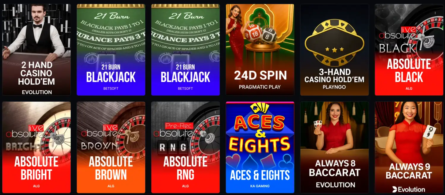 Betmakerz Casino Live Casino